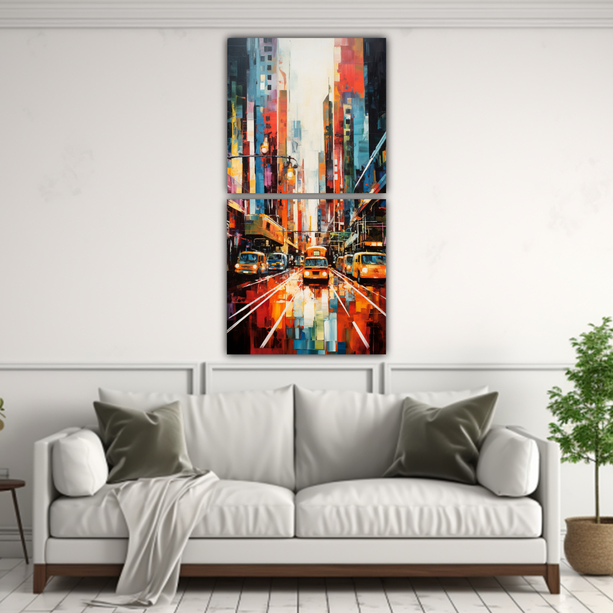 cuadros-decorativos-de-tela-ritmo-abstracto-de-una-ciudad-bulliciosa-en-hora-punta-1