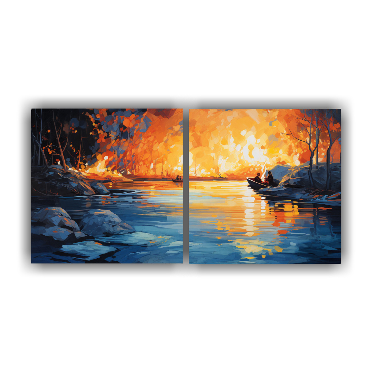 cuadros-decorativos-en-bastidor-de-madera-naranjas-intensas-y-azules-refrescantes-se-fusionan-en-una-composici-n-abstrac