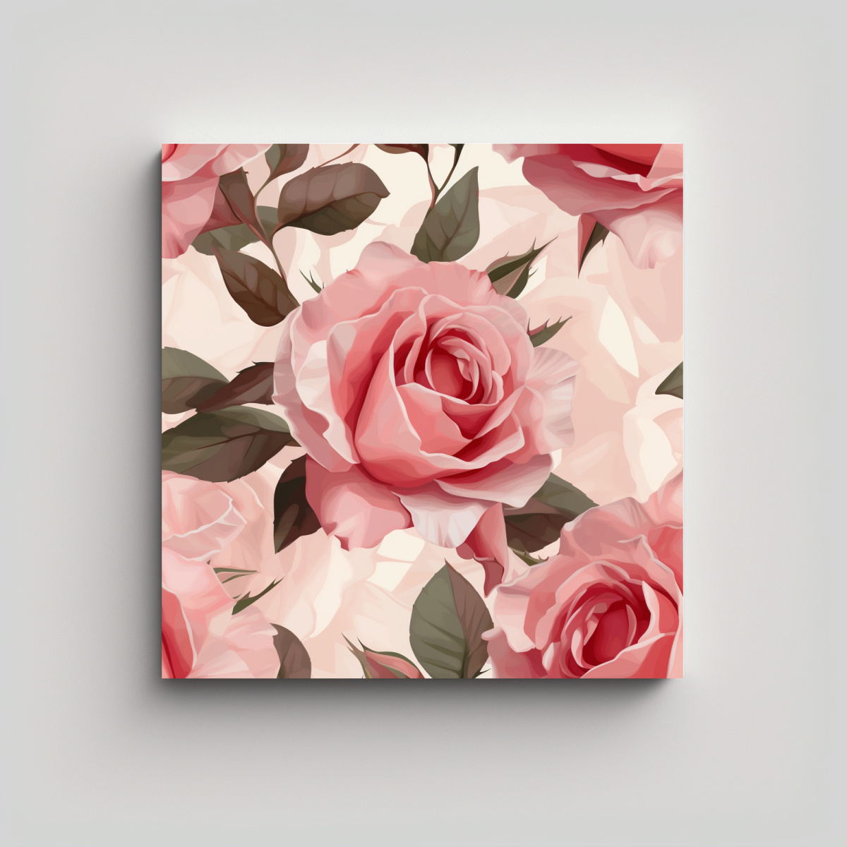 cuadros-decorativos-rosa-pink-estilo-da-vinci-en-tela-fantas-a