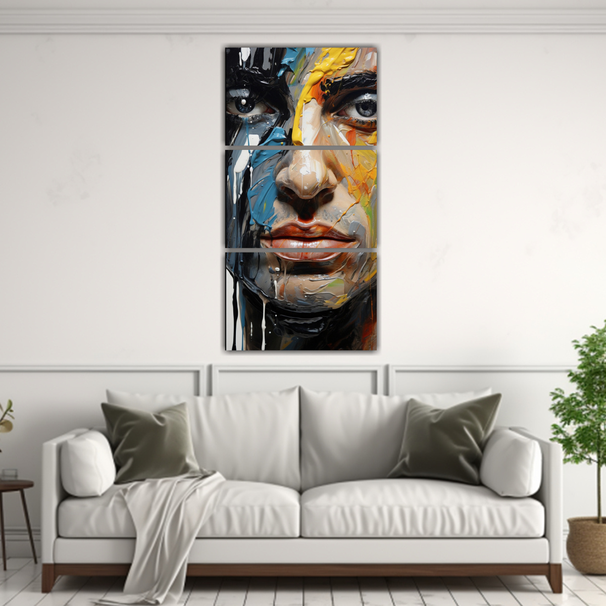 cuadros-decorativos-set-3-composiciones-vanguardia-vida-contornos-faciales-plateados-y-salpicaduras-vibrantes-1