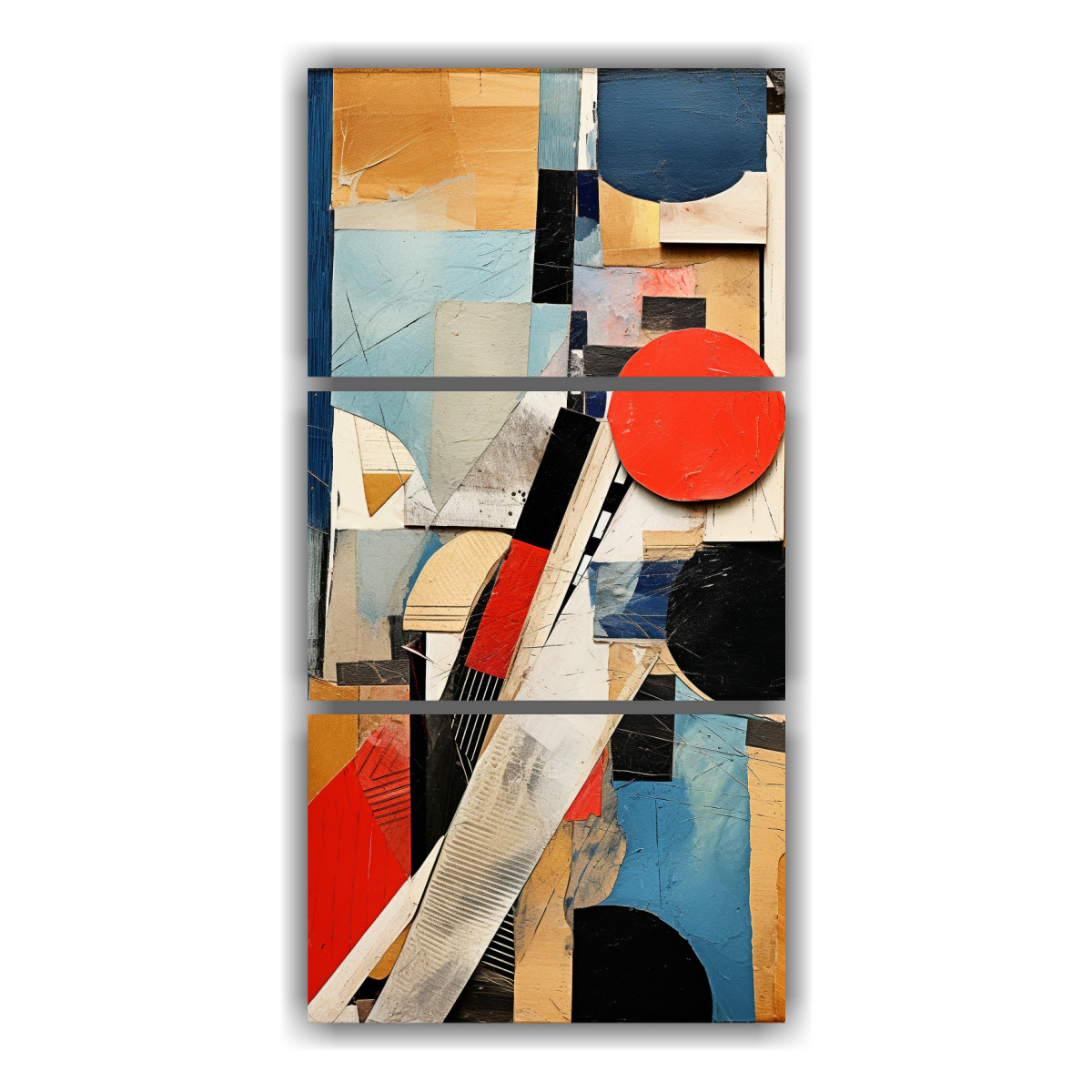 cuadros-dise-o-minimalismo-abstracto-con-texturas-y-colores-inspirados-en-collages-