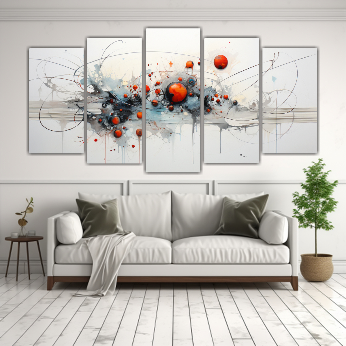 cuadros-finas-lineas-equilibrio-visual-en-pared-1