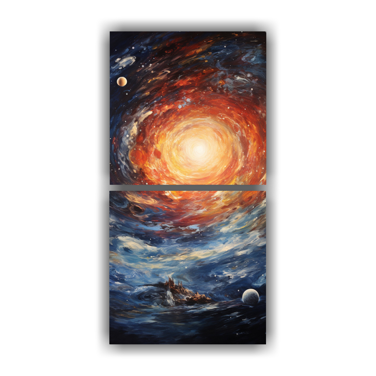cuadros-galaxia-y-nave-espacial-para-decoraci-n