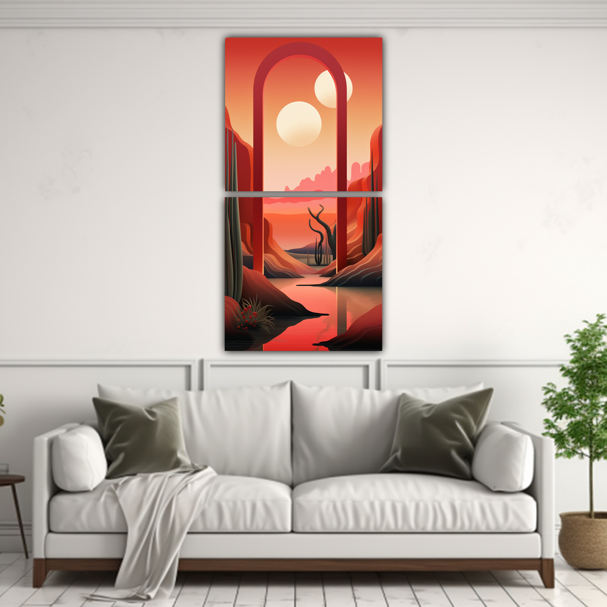 cuadros-inspiradores-de-oficina-con-vibraciones-del-desierto-en-formas-abstractas-1