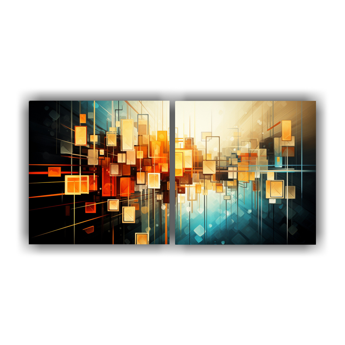 cuadros-inspiradores-perspectiva-abstracta-con-formas-geom-tricas