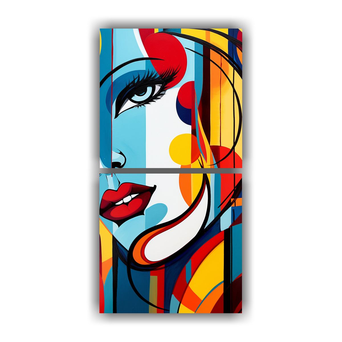 cuadros-juveniles-abstractos-fusi-n-de-pop-art-y-colores-primarios