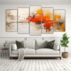 cuadros-modernos-abstractos-con-mucho-color-naranja-1