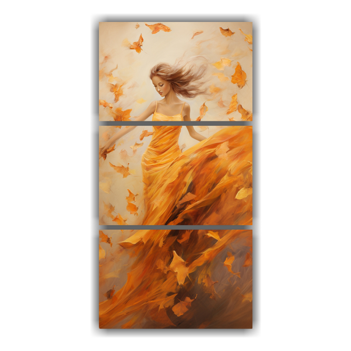 cuadros-modernos-abstractos-de-la-danza-de-hojas-en-una-brisa-suave-