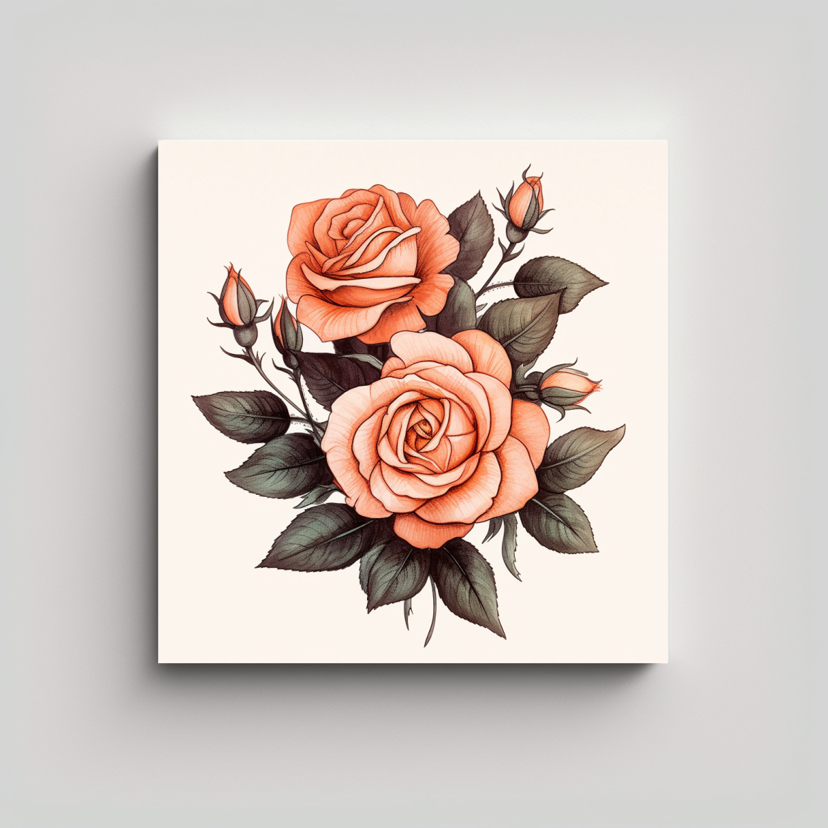 cuadros-modernos-impactantes-arte-de-rosas-en-acuarela