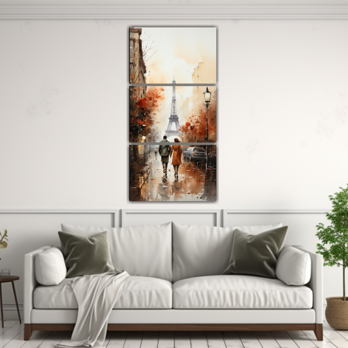 cuadros-modernos-pareja-joven-paseando-frente-a-la-torre-eiffel-1