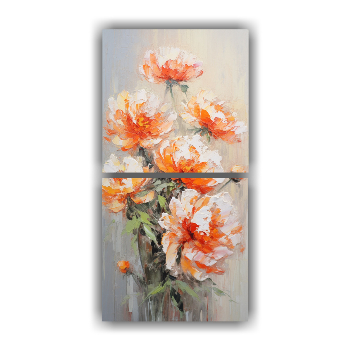 cuadros-movimiento-tematica-a-orange-peonias-en-lienzo