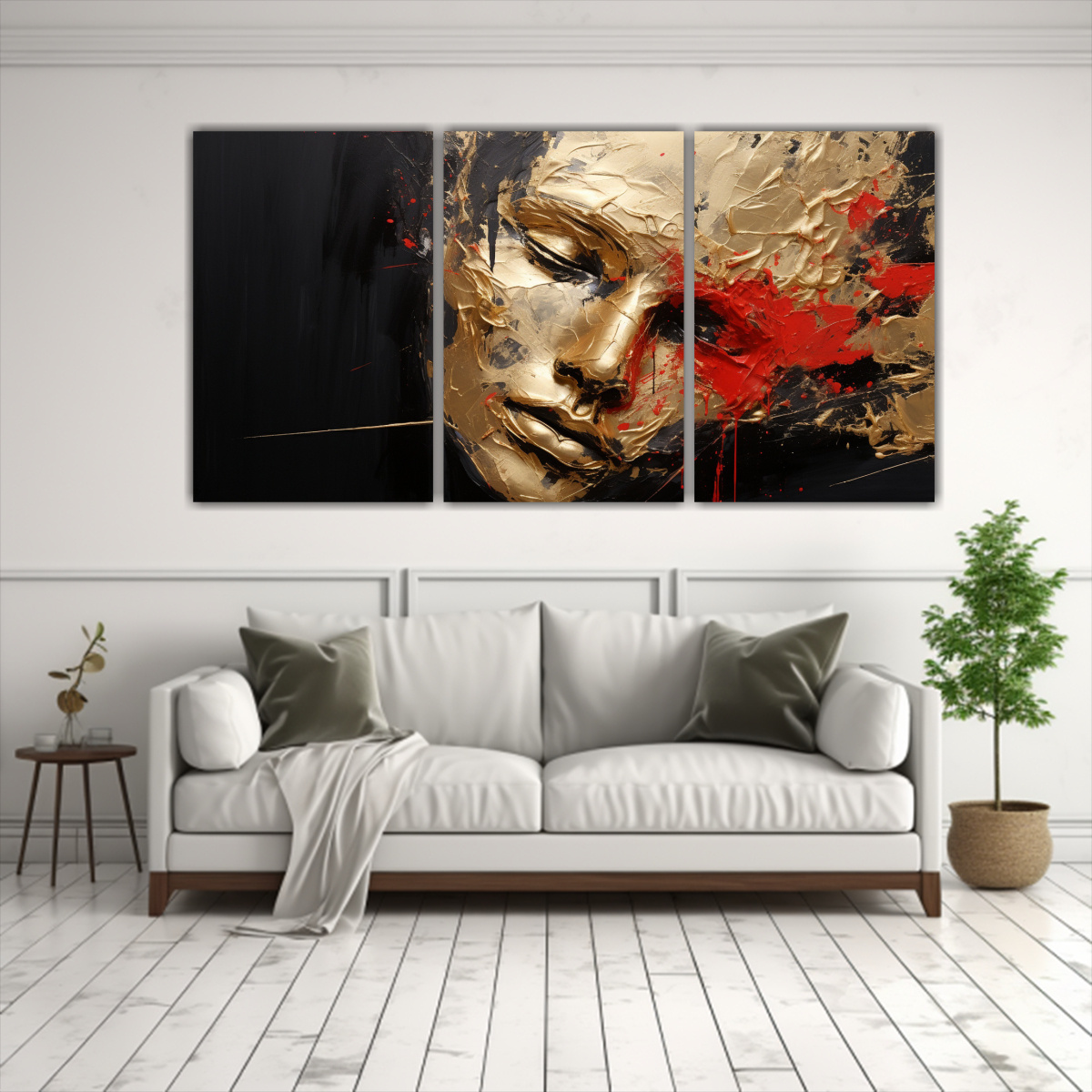 cuadros-patron-intenso-para-detalles-faciales-y-elementos-en-oro-y-rojo-1