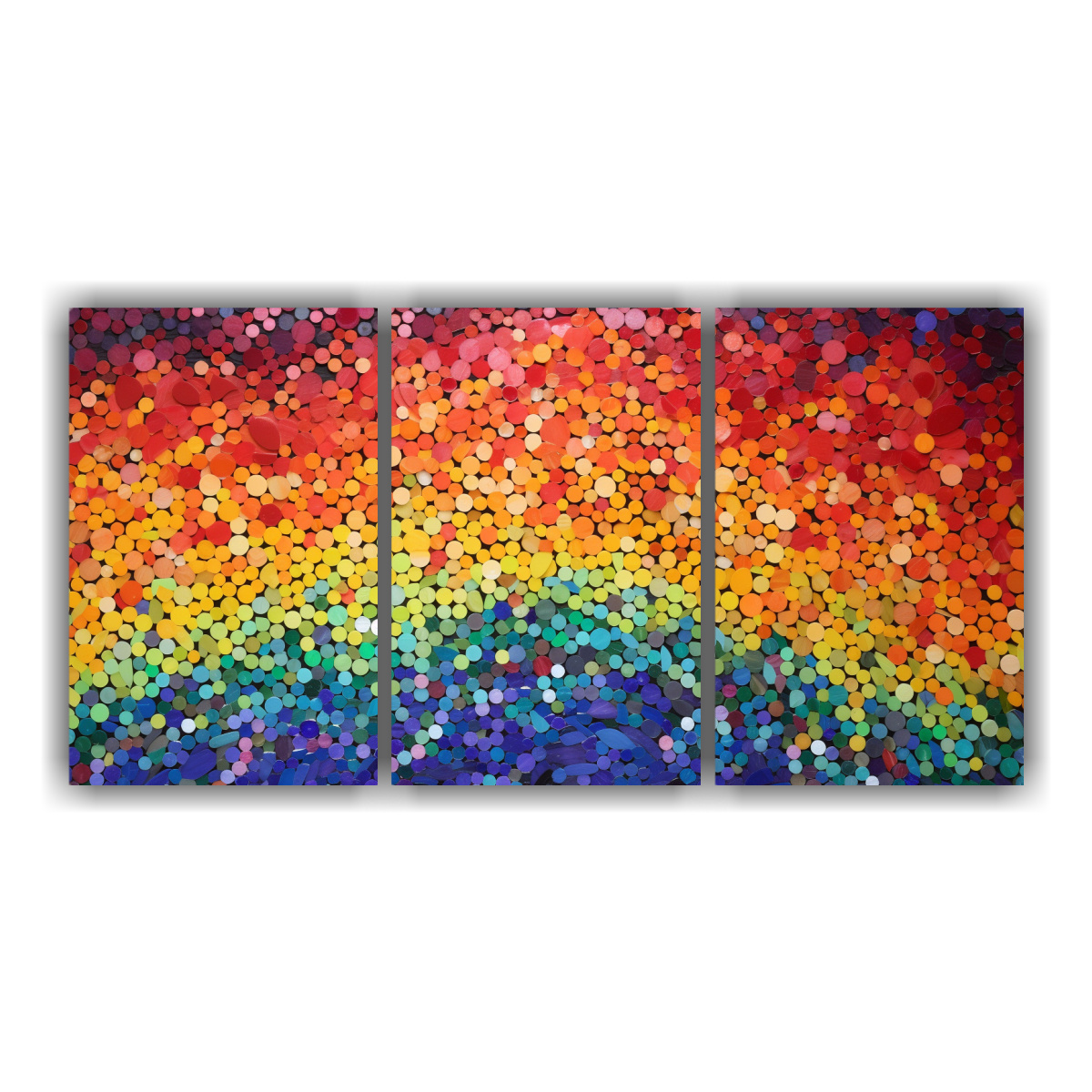 cuadros-surrealistas-abstractos-con-fusi-n-de-pointillism-y-arco-ris-vibrante