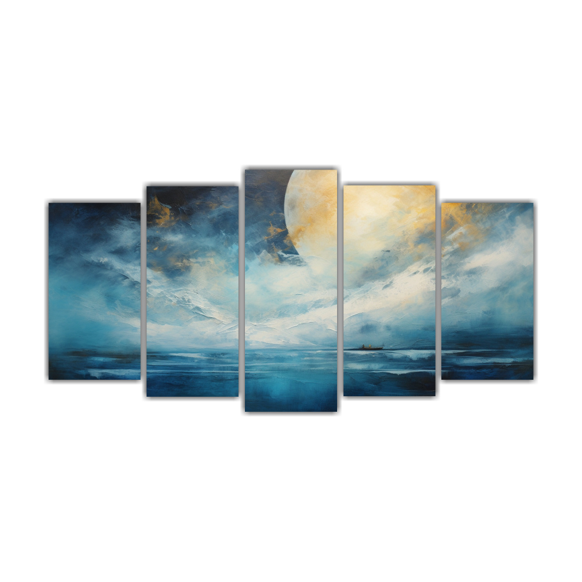 cuadros-tema-abstracto-interacci-n-luna-y-mareas