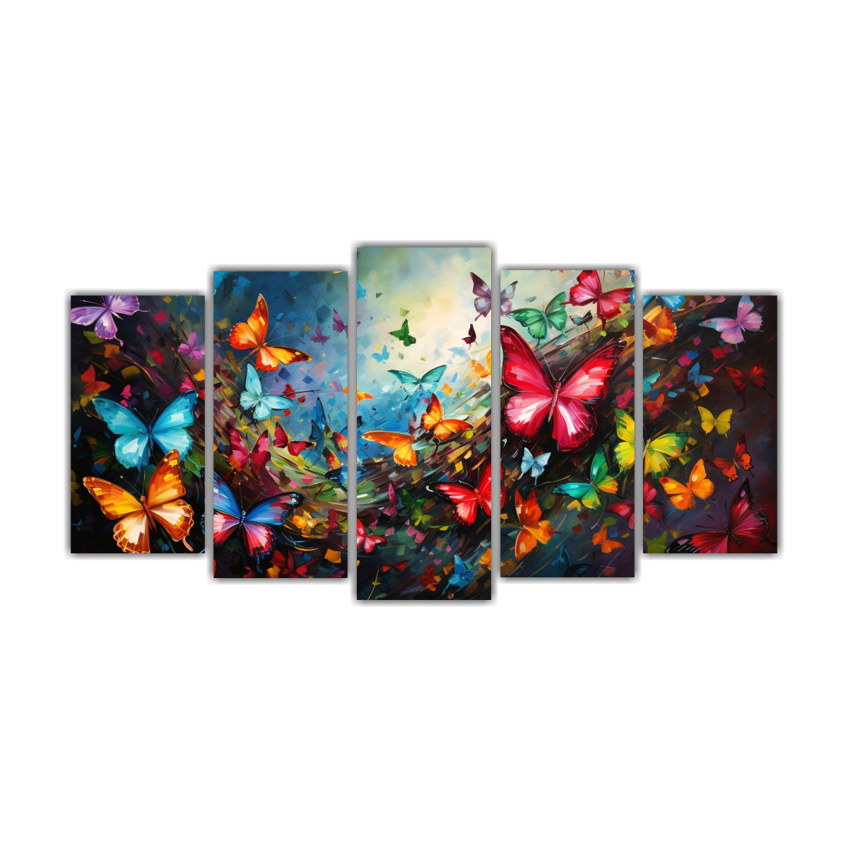 cuadros-urbanos-abstractos-con-mariposas