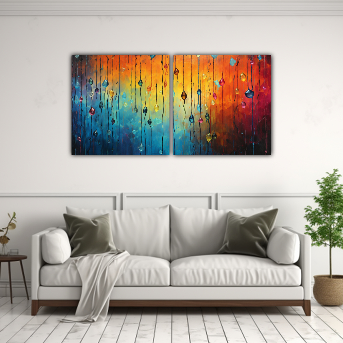 cuadros-vintage-con-detalles-intrincados-en-lluvia-abstracta-1