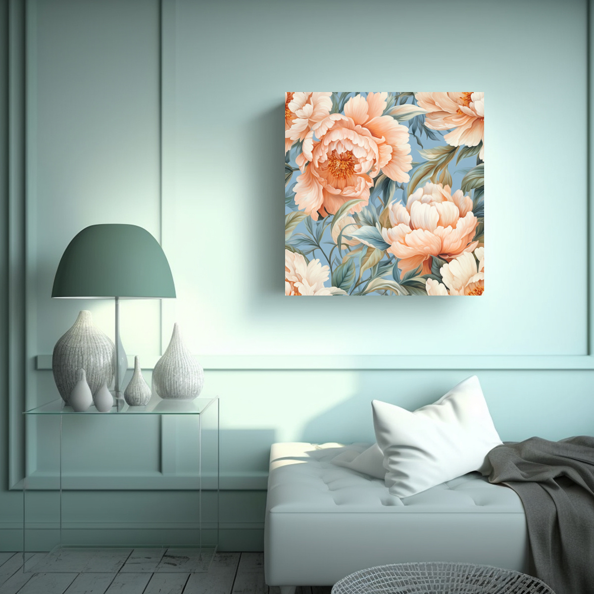 cuadros-vintage-con-peon-as-en-pastel-arte-de-pared-floral-y-bonito-1
