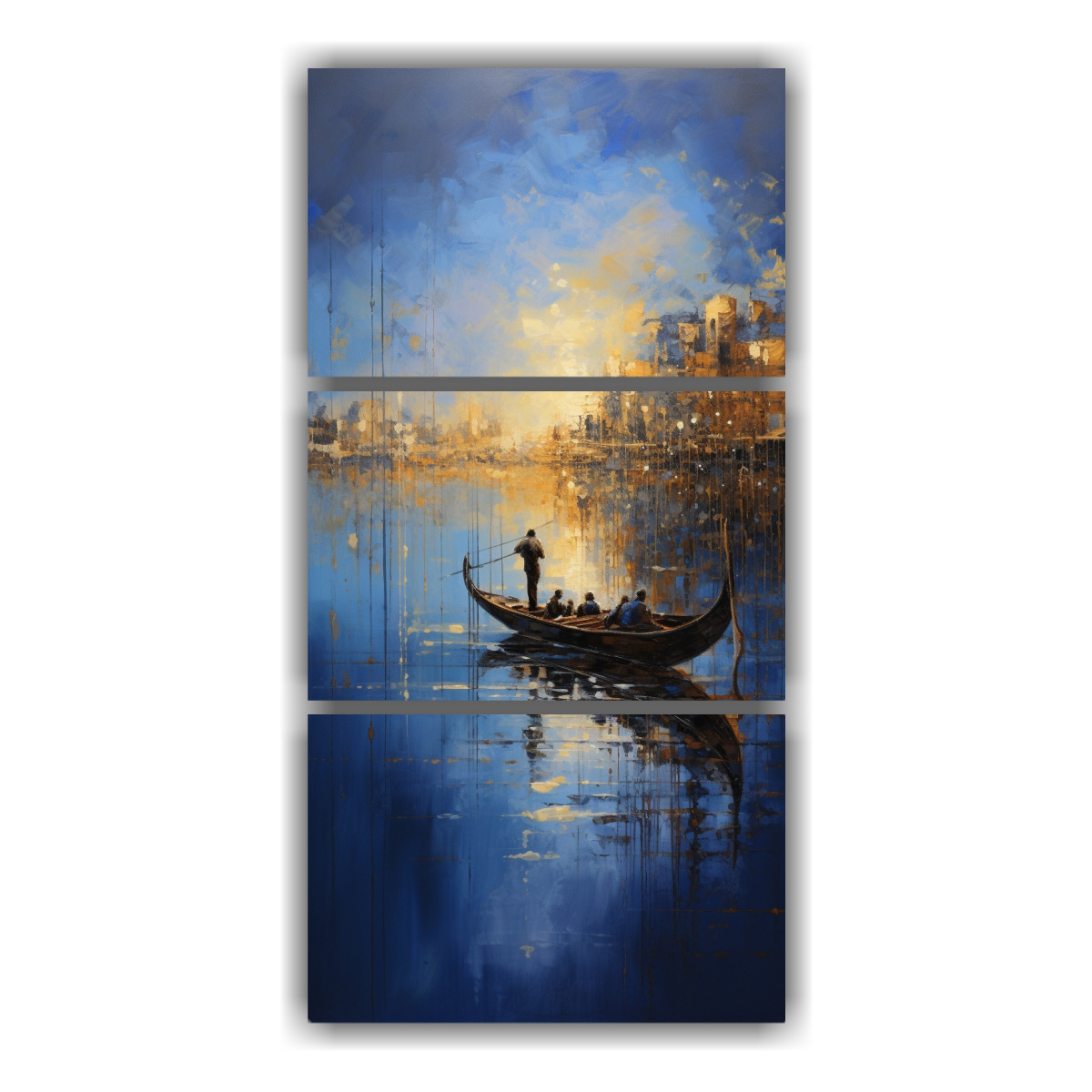 cuadros-vitalidad-veneciana-gondola-en-abstracto