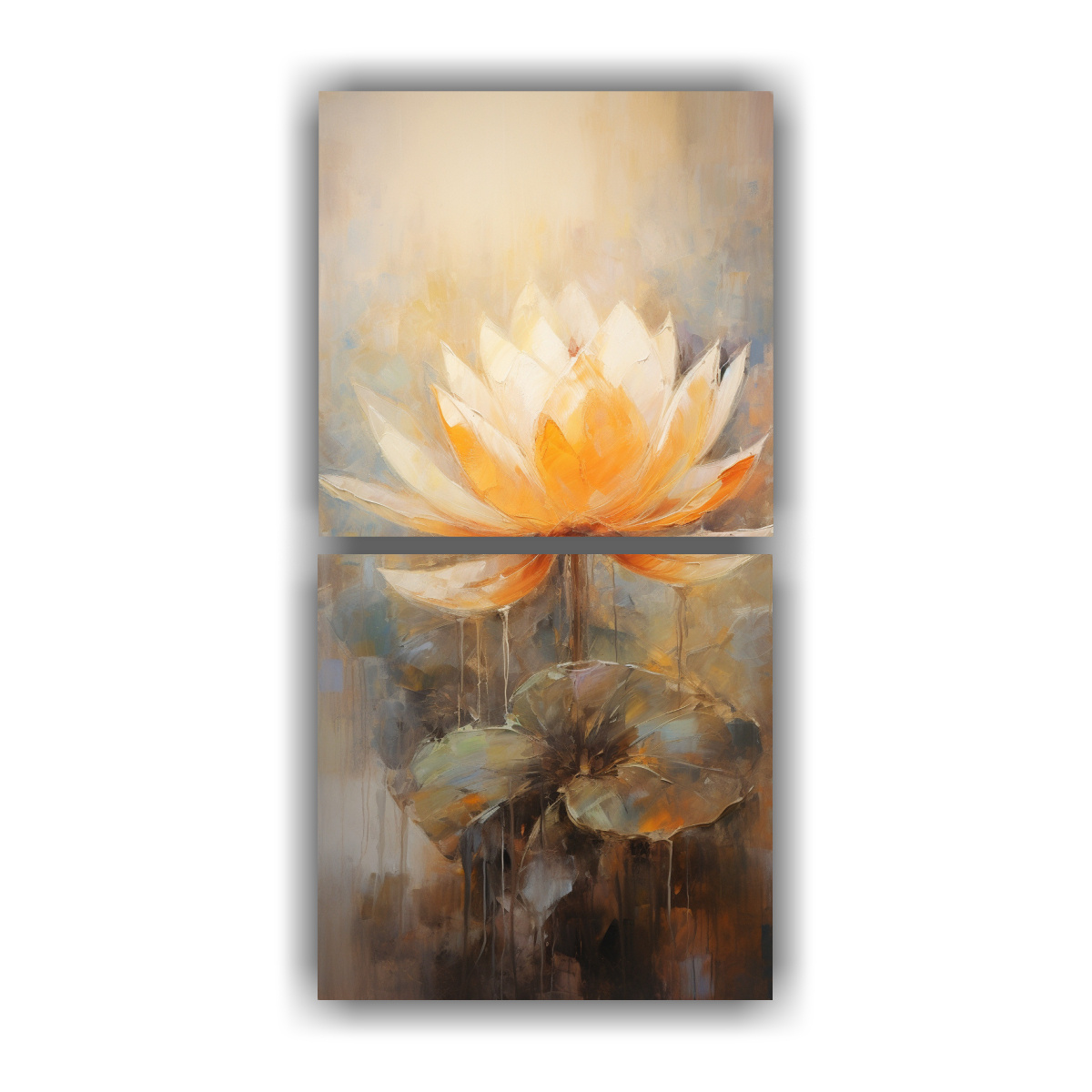 d-ptico-pintura-creativa-estilo-loto-naranja-en-lienzo