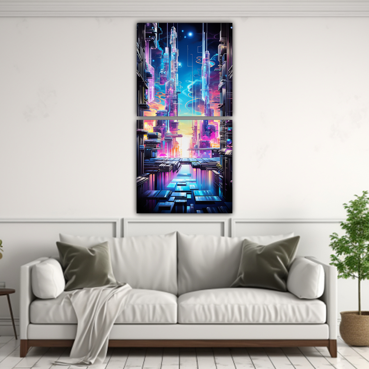 d-ptico-tonos-poca-ciudad-cibern-tica-en-pinturas-decorativas-1-1