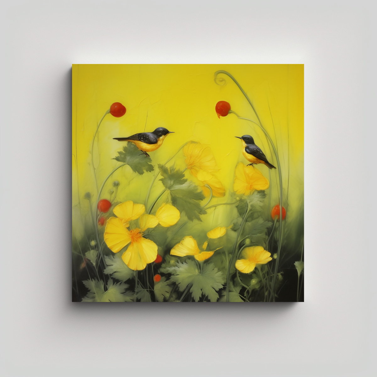 decoraci-n-inspiradora-flores-amarillas-para-sala-de-estar