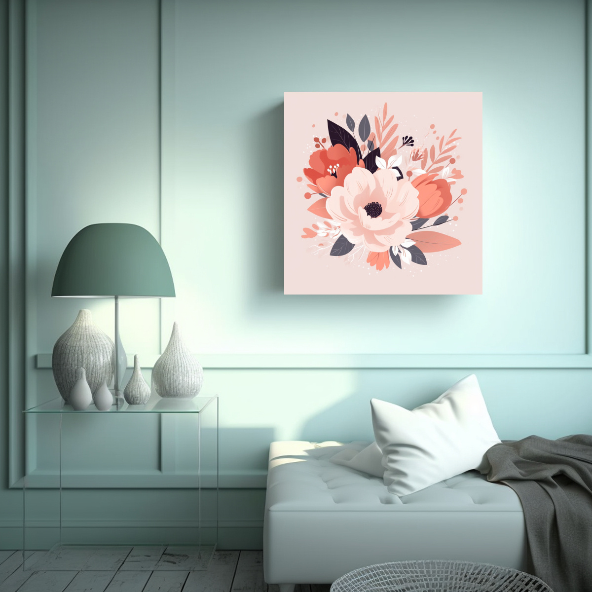decoraci-n-pastel-moderna-para-oficina-tela-bastidor-estilo-vectorial-1