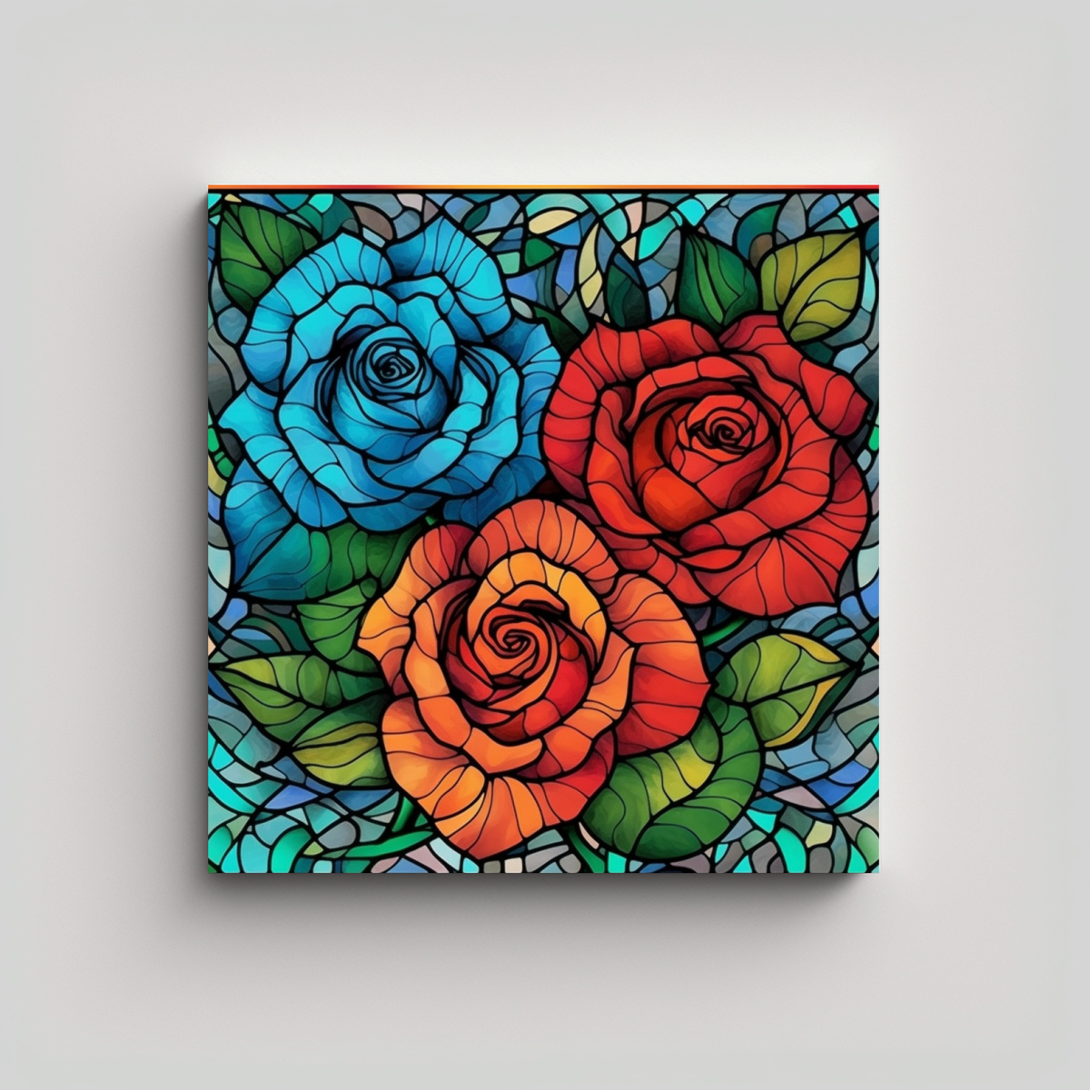 dise-o-boho-de-rosas-vidriera-en-lienzo-de-detalles-intrincados
