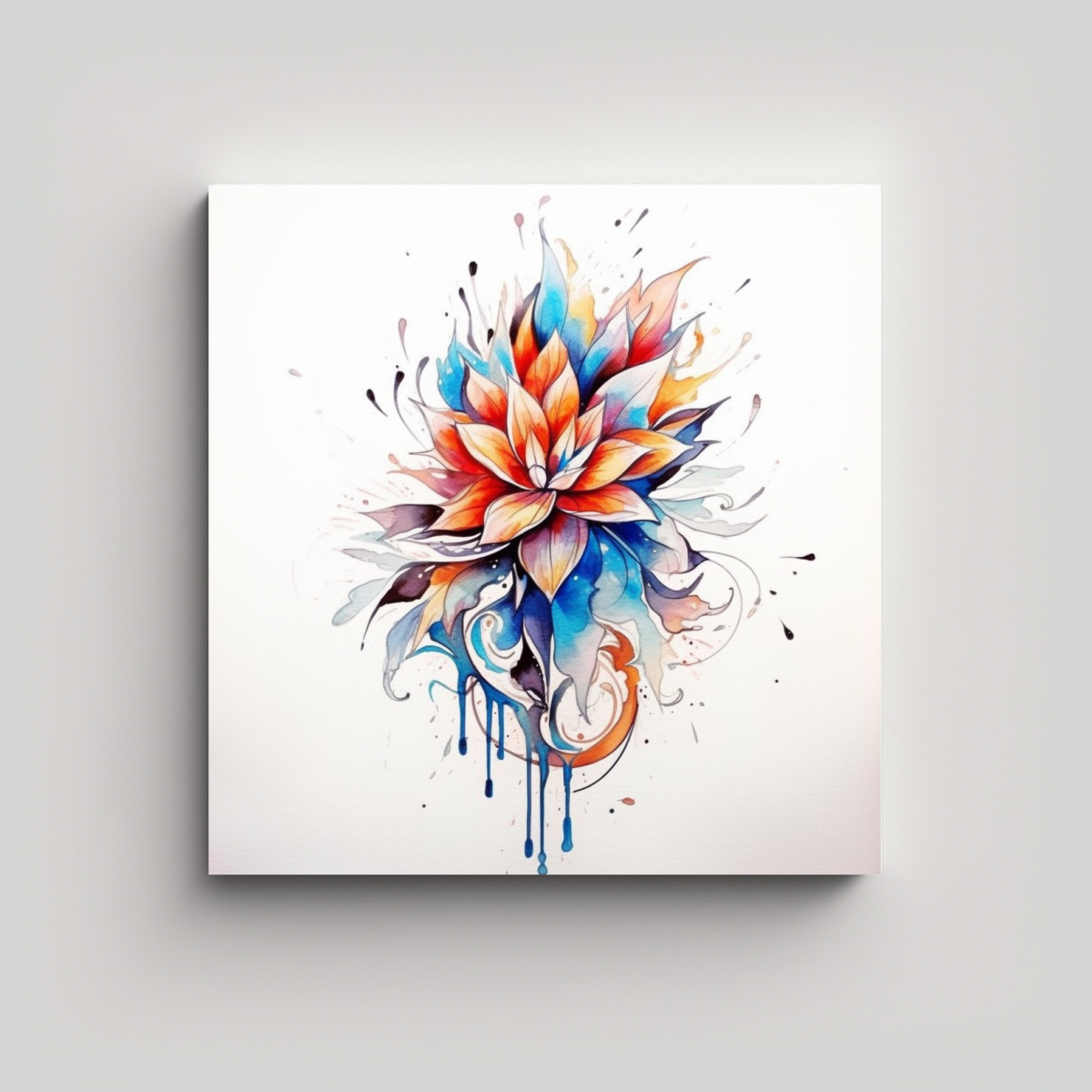 dise-o-de-expresividad-arte-de-pared-tattoo-acuarela-fondo-blanco