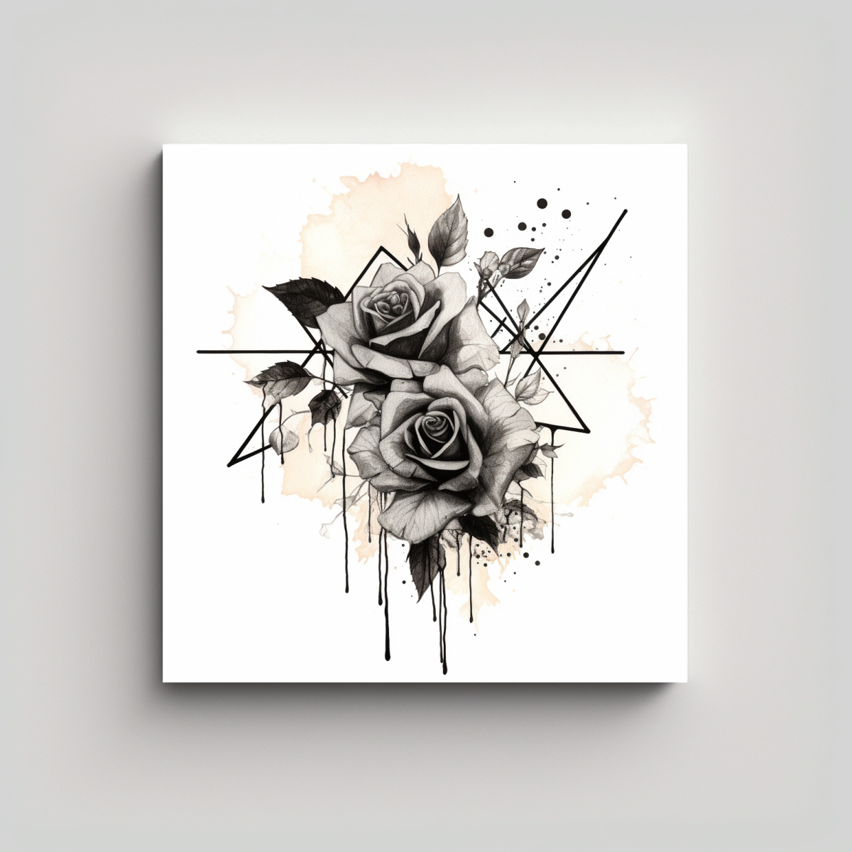 dise-o-de-rosas-negras-geom-tricas-en-tela-sublimada-lineal