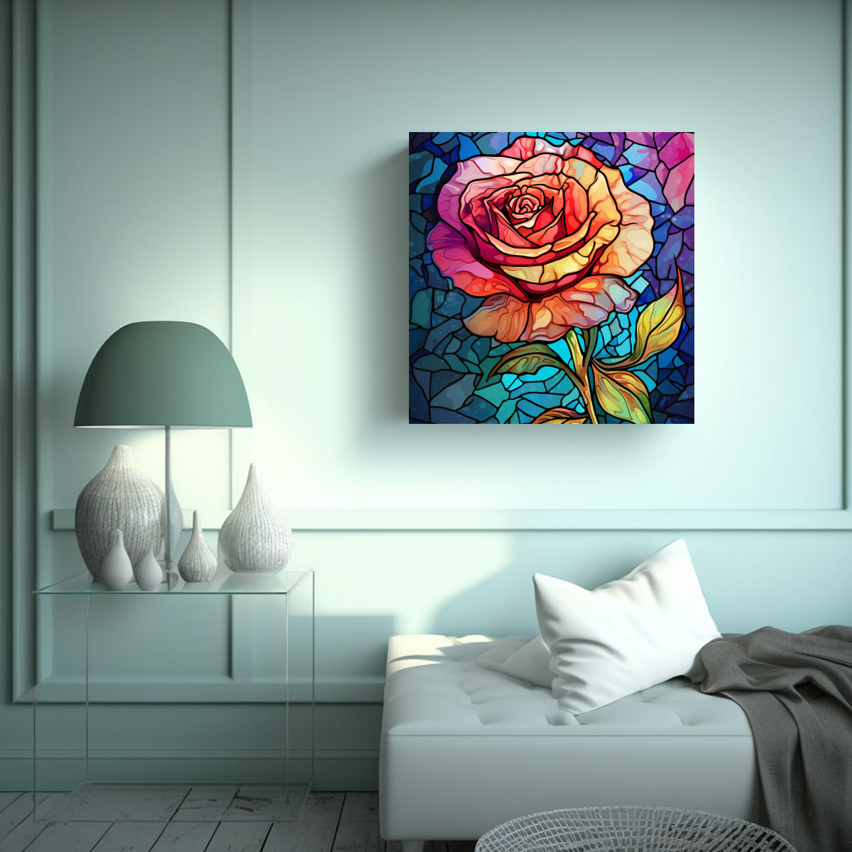 dise-o-m-gico-surrealista-de-rosa-vidriera-en-lienzo-sublimado-1