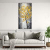 dos-artes-imagen-visual-pintura-decorativa-del-rbol-en-amarillo-y-plateado-1