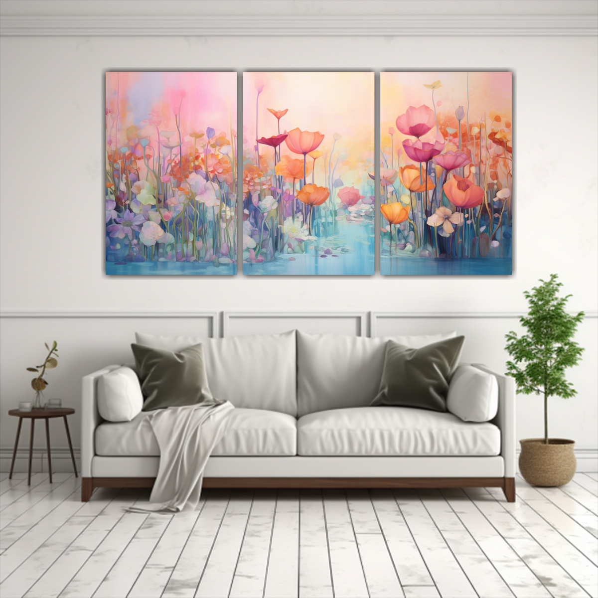 dos-cuadros-de-dise-o-de-alta-resoluci-n-del-esencia-abstracta-de-un-jard-n-tranquilo-al-amanecer-1