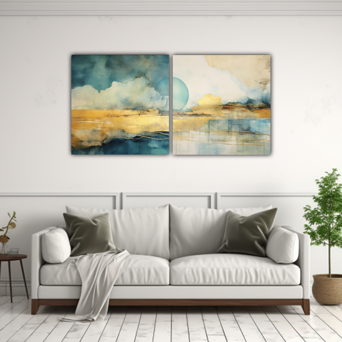 dos-cuadros-inspiradores-de-pintura-floral-con-acuarela-turquesa-verde-azulado-y-dorado-1-1