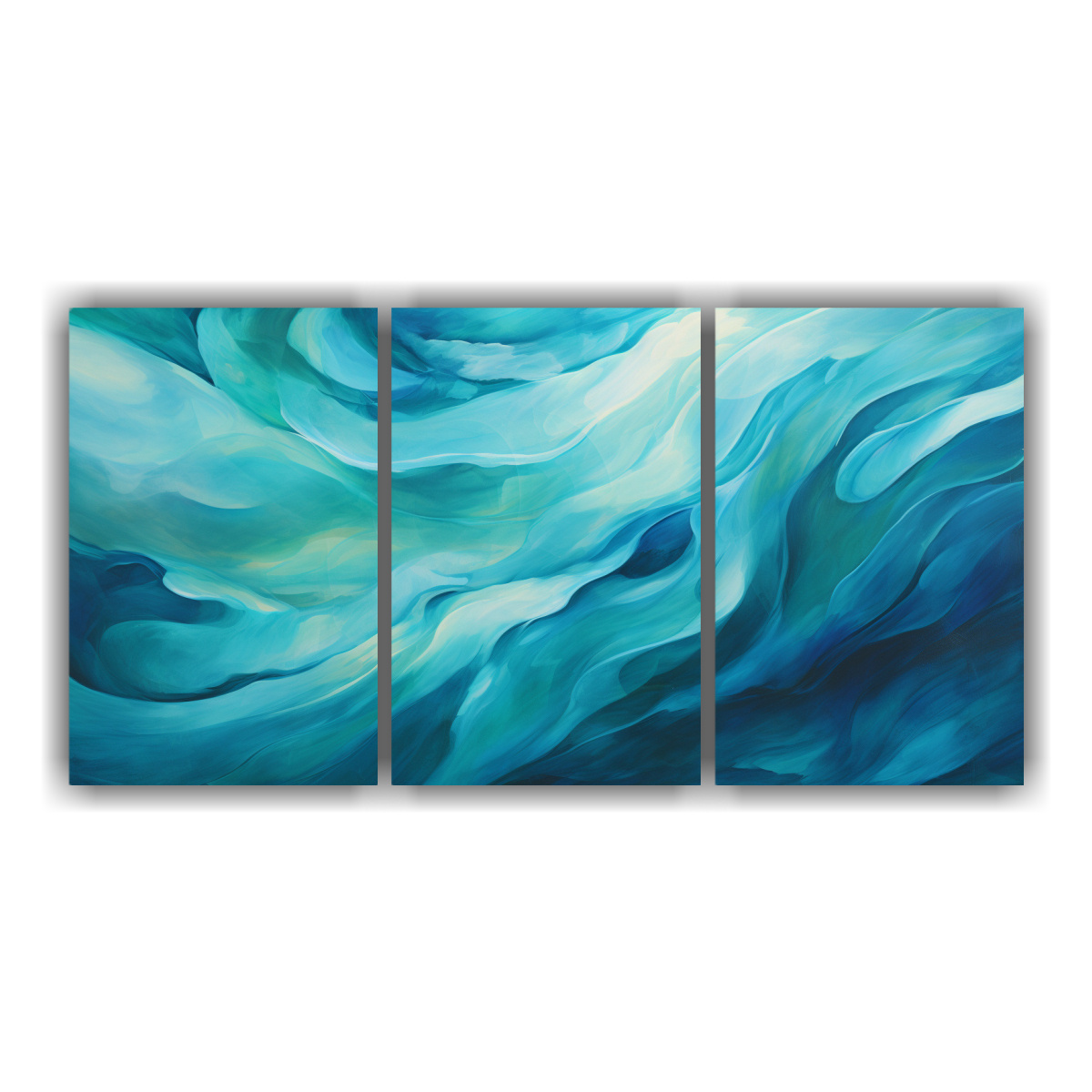 dos-cuadros-tonos-brillante-patrones-abstractos-giratorios-en-azules-oce-nicos-y-decoraci-n-de-pinturas-