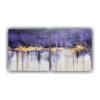 dos-lienzos-abstracto-armon-a-crom-tica-pinturas-decorativas-de-kimberley-waleskis-en-azul-morado-oro-y-negro