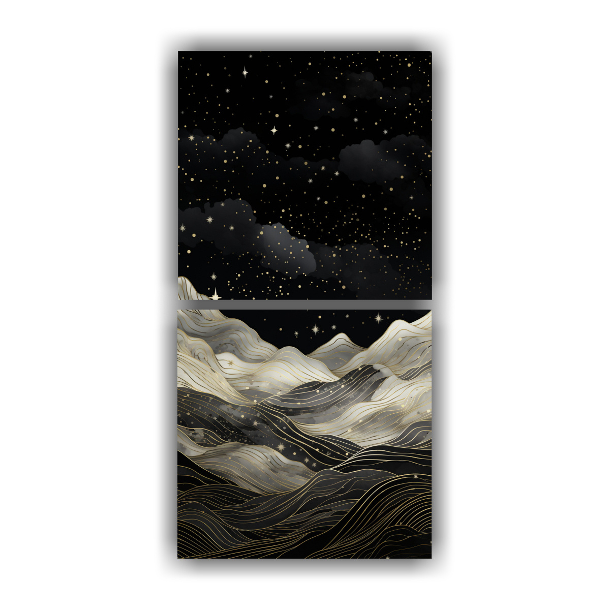 dos-pinturas-de-pared-de-dise-o-monta-a-con-estilo-elegante