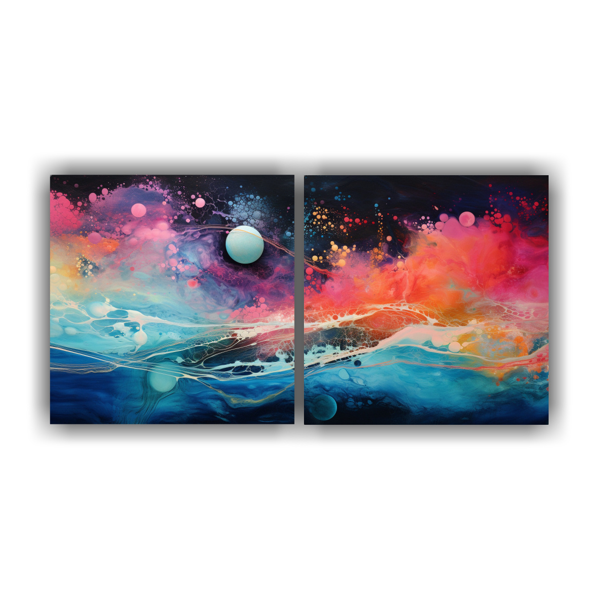 dos-pinturas-decorativas-de-tela-sublimada-para-sala-reinterpretaci-n-abstracta-de-un-paisaje-c-smico-i