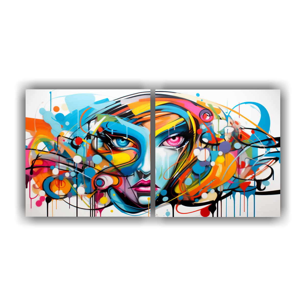 dos-telas-en-bastidor-fusi-n-abstracta-de-graffiti-urbano-y-expresi-n-audaz