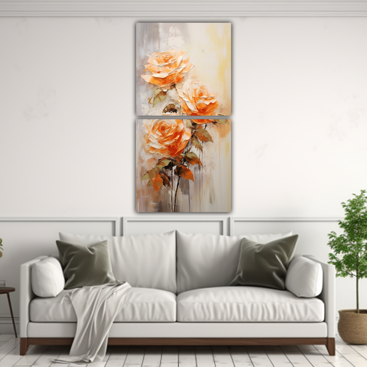 dos-telas-en-bastidor-impreso-est-tico-de-pintura-de-rosas-naranjas-en-lienzo-al-estilo-de-pinturas-decorativas-1