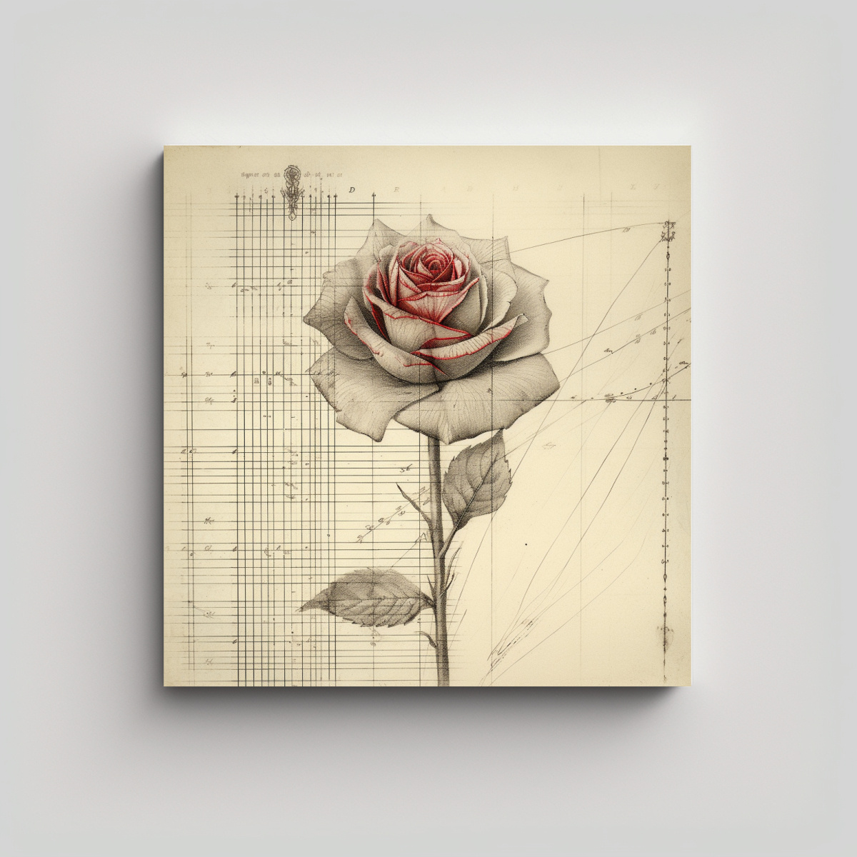 durable-lienzo-de-tela-con-dibujo-de-rosa-en-papel-cient-fico