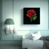 elegante-rosa-roja-en-tallo-verde-pintura-decorativa-calidos-1