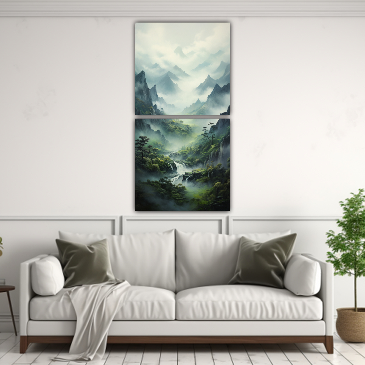 esencia-enigm-tica-de-la-representaci-n-creativa-de-dos-pinturas-de-pared-decorativas-cubiertas-de-niebla-1