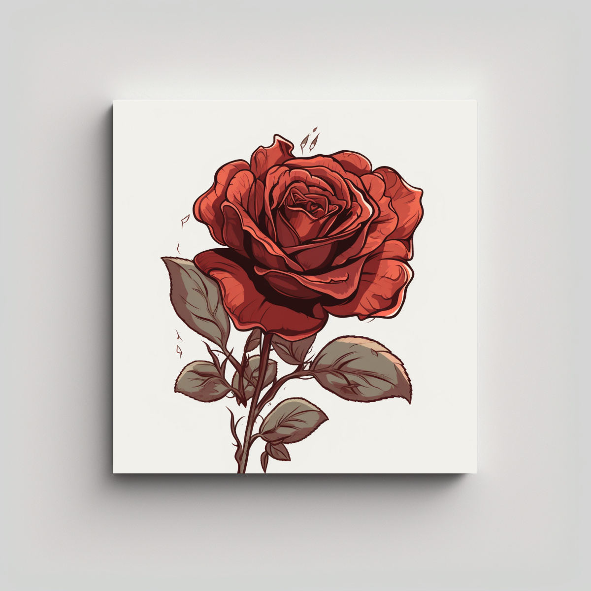 espacio-hermoso-en-tela-bastidor-con-l-neas-de-rosa-anime