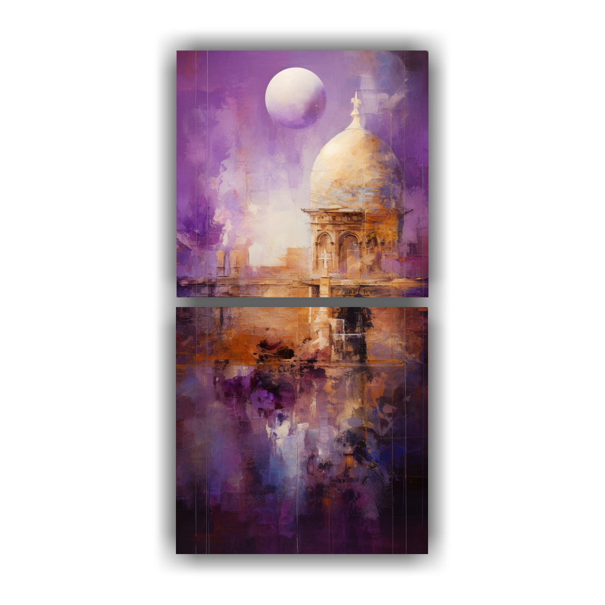 espl-ndido-cuadro-impreso-con-tonos-p-rpuras-y-dorados