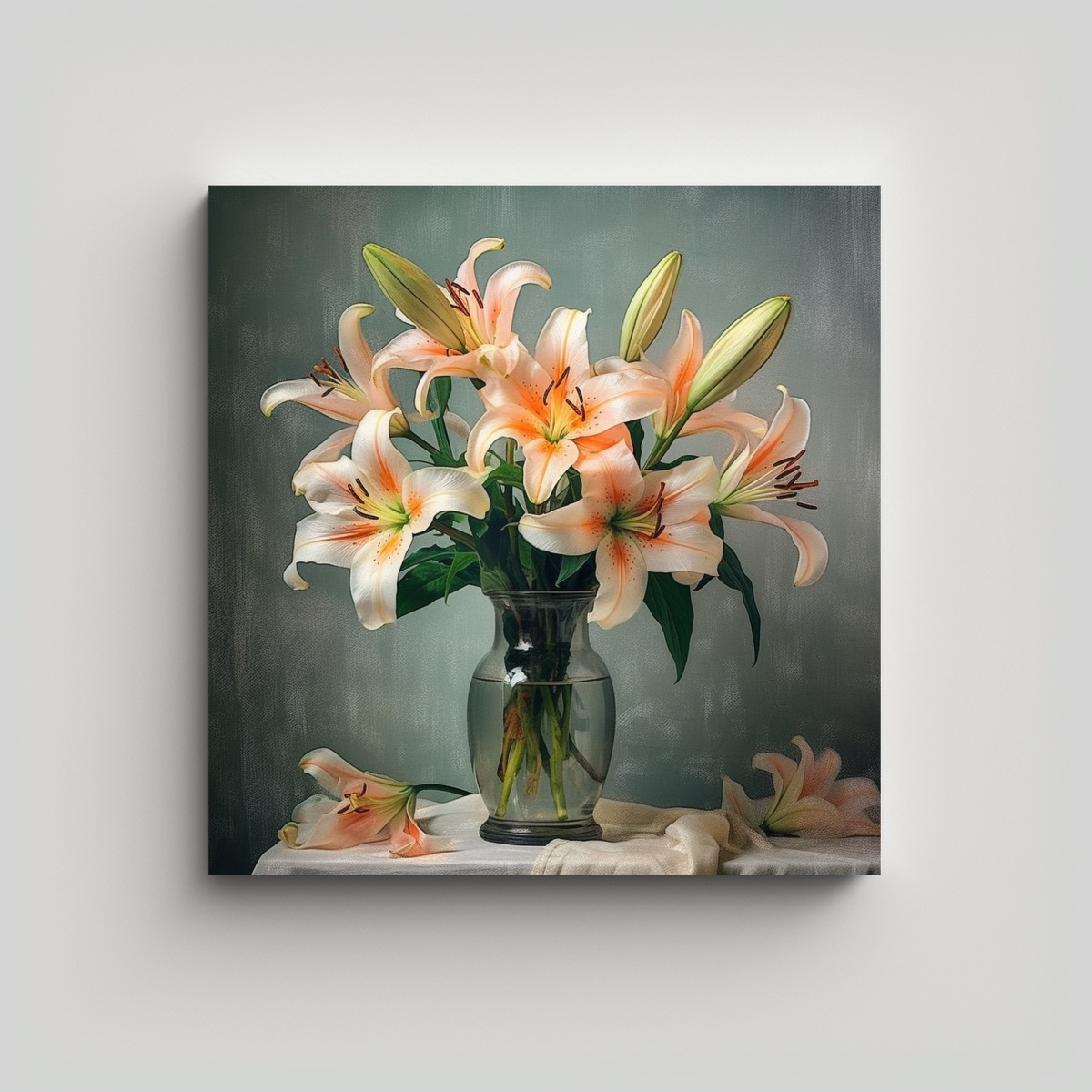 esquema-inspirador-de-flores-de-lirio-en-tela-bastidor