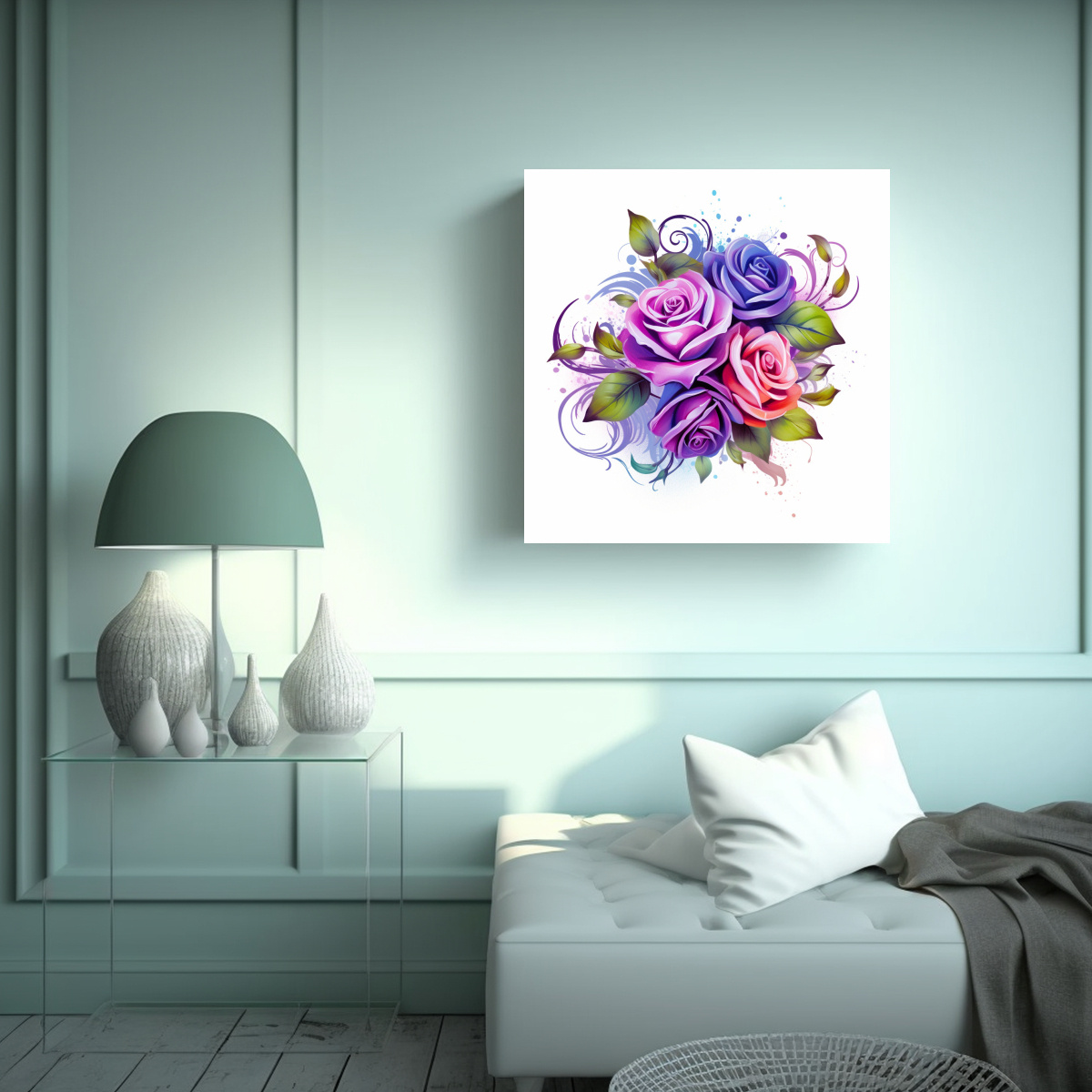esquema-moderno-de-rosas-en-tela-en-bastidor-arte-hd-espacial-rosa-y-p-rpura-1