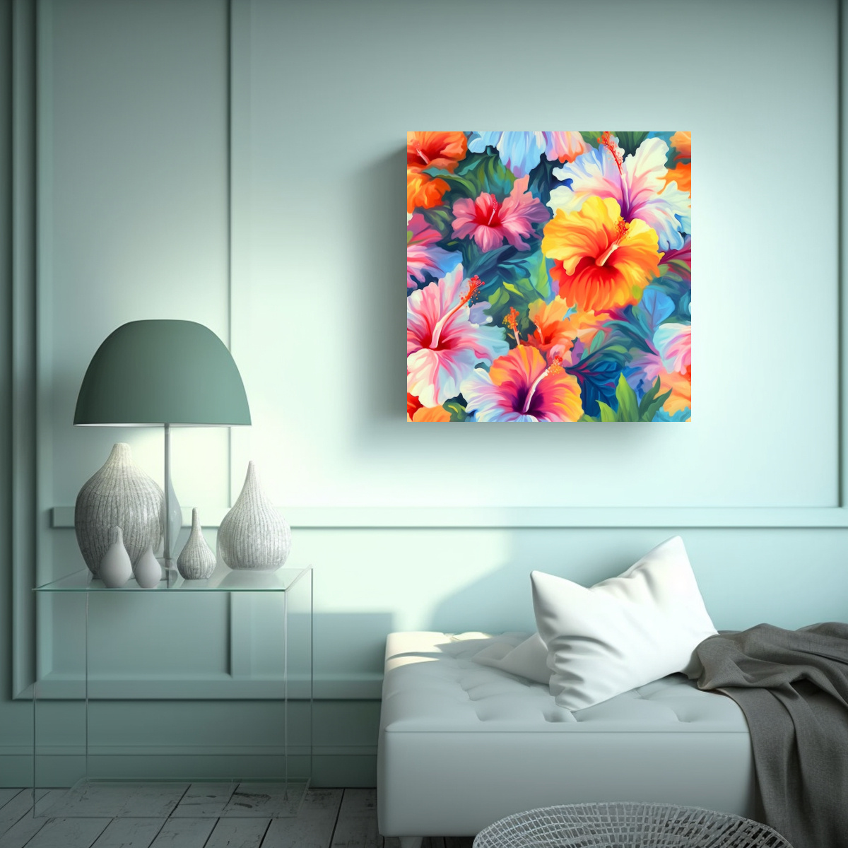 ex-tico-paisaje-hawaiano-dise-o-floral-cuadro-para-comedor-1