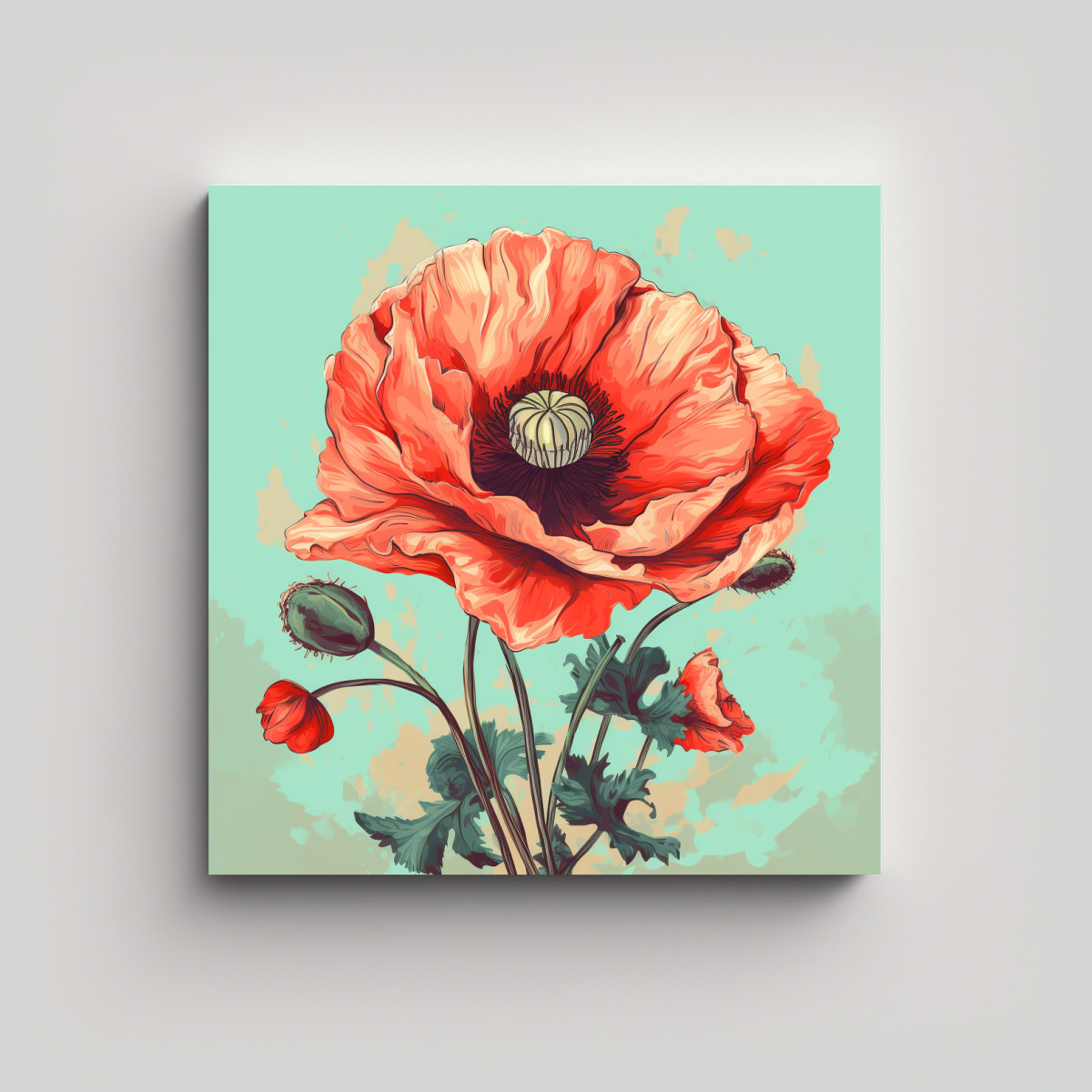 fant-stico-lienzo-vintage-con-ilustraci-n-vectorial-de-amapola