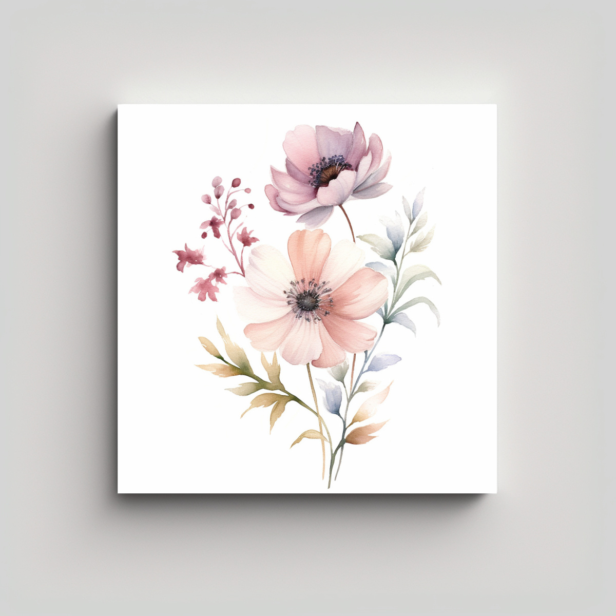 floral-acuarela-nursery-print-dise-o-comedor-blanco-elegante