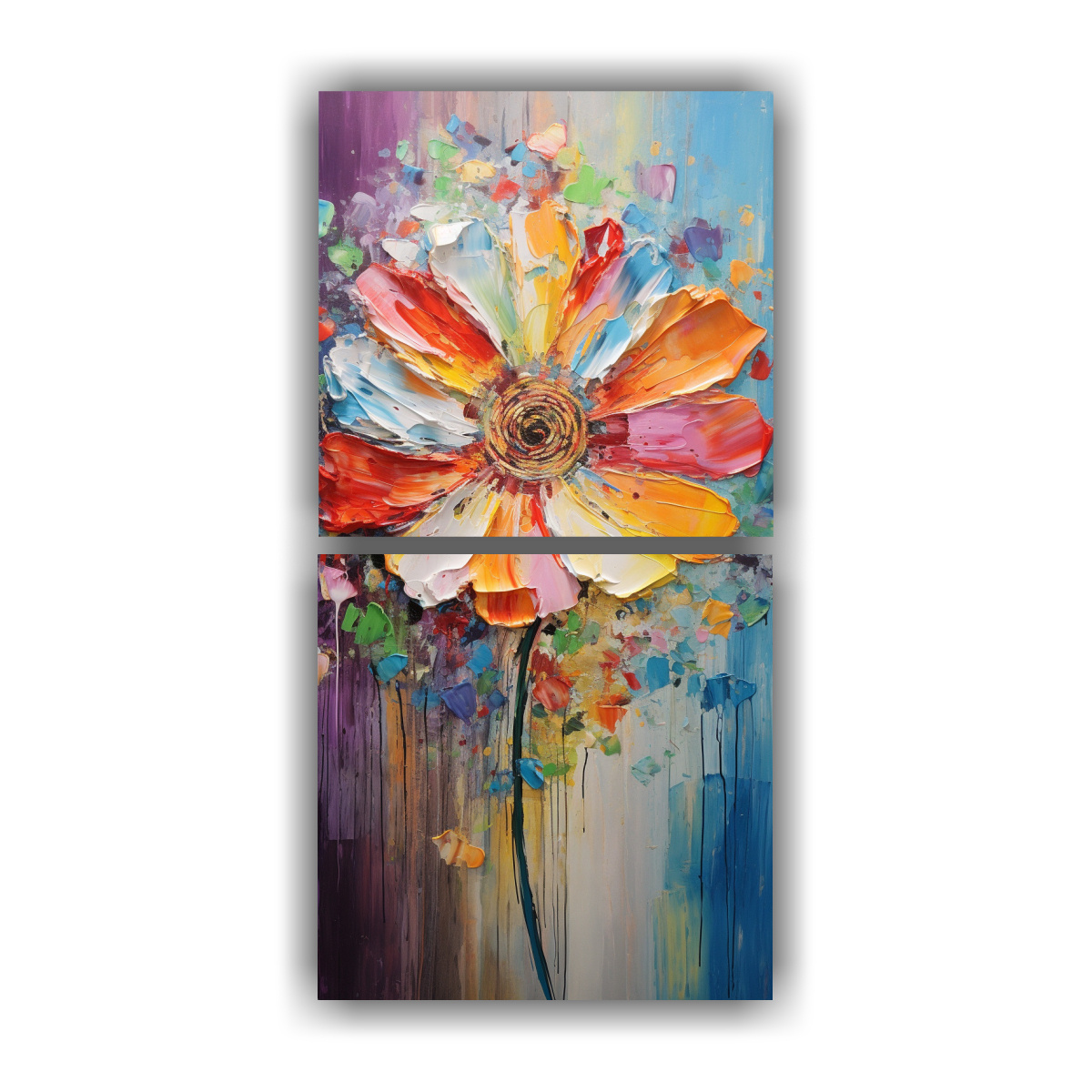 flores-arco-ris-en-bastidor-de-alta-resoluci-n-arte-en-dos-lienzos